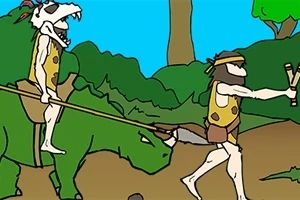 Battle against the other party by sending out troops of different ages