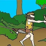 Battle against the other party by sending out troops of different ages
