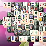 Herní deska s čínskými znaky a symboly na kostkách na růžovém pozadí s květinovým motivem