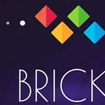 Barevné diamanty na tmavém pozadí s nápisem BRICKZ