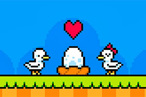 Duck Duck This is a pixel game