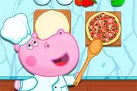 Hippo Pizzerie je roztomilá hra na vaření