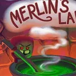 Postava v laboratoři míchá bublající zelený lektvar v kotlíku