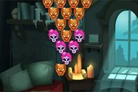 Play 80 bubble shooter levels for Halloween