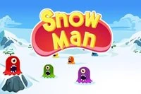 Pacman in the Snow: SnowMan