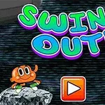 Barevná ilustrace s nápisem Swing Out!