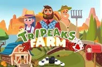 Tripeaks Solitaire game on the farm
