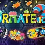 Barevná grafika s nápisem Wormate